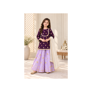 Purple Grace 3-Piece Set Partyline