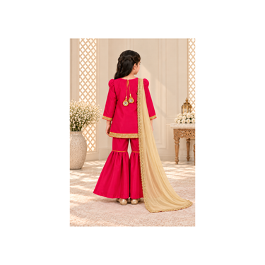 SHOCKING PINK FLARE 3-Piece Set Partyline