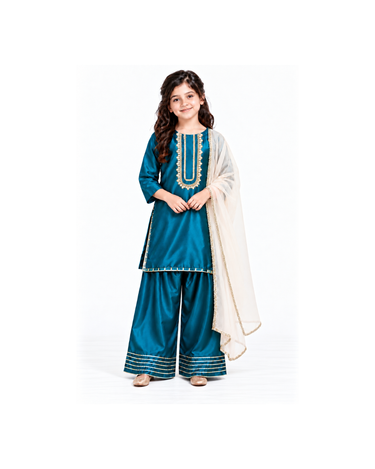Teal Elegance 3-Piece Partyline