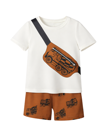 LITTLE ROADSTER  SHORT SET