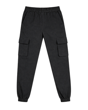 CHARCOAL CARGO TROUSER
