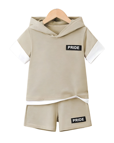 PRIDE HOODIE SHORT SET